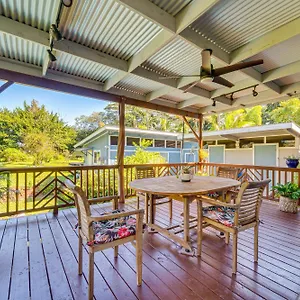 Apartment On Beautiful Acre With Pool And Deck!, Keaau